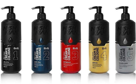 NishMan Aftershave Cream Cologne 400ml