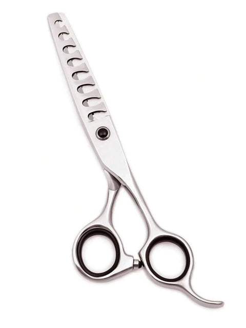 8-Tooth Fishbone Barber Shears - 6”