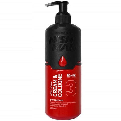NishMan Aftershave Cream Cologne 400ml