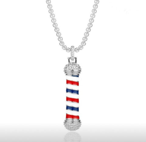 Barber Pole Necklace