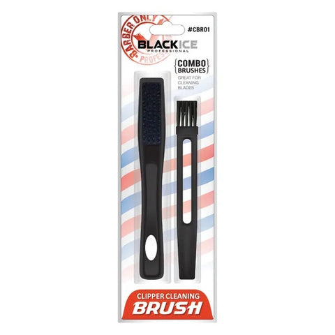 Black Ice Professional Clipper Cleaning Brush Combo