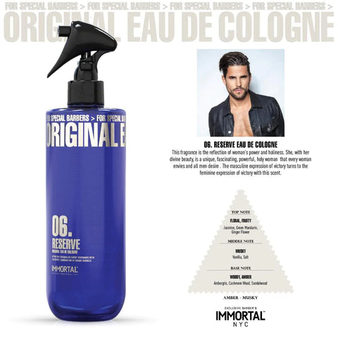 Immortal NYC Reserve 06. Eau De Cologne 500ml