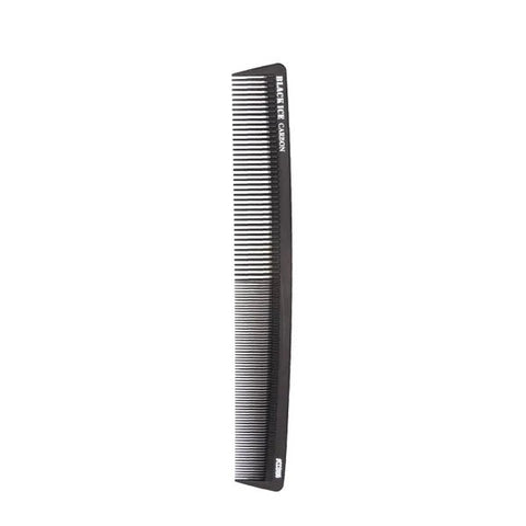 Black Ice Professional 9" Carbon Barber Comb