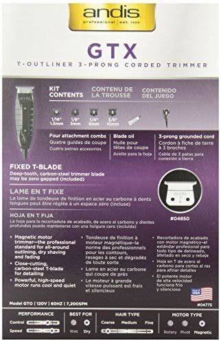 Andis GTX T-Outliner® T-Blade Trimmer