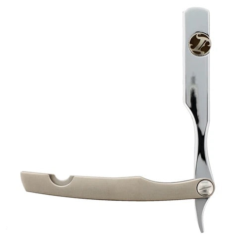 Irving Barber Company Chrome / Nickel Razor