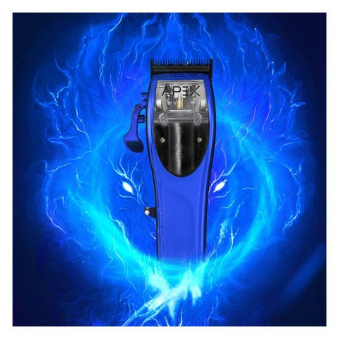 Stylecraft Apex Professional Motor Modular Metal Hair Clipper - Blue