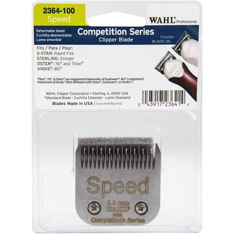 Wahl Competition Series Clipper Blade Size Speed #2364-100