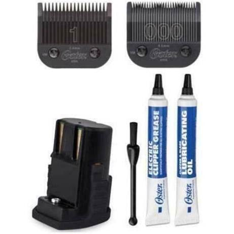 Oster® Octane® Heavy Duty Cordless Hair Clipper Powered by Lithium-Ion Battery Technology with Detachable Blades