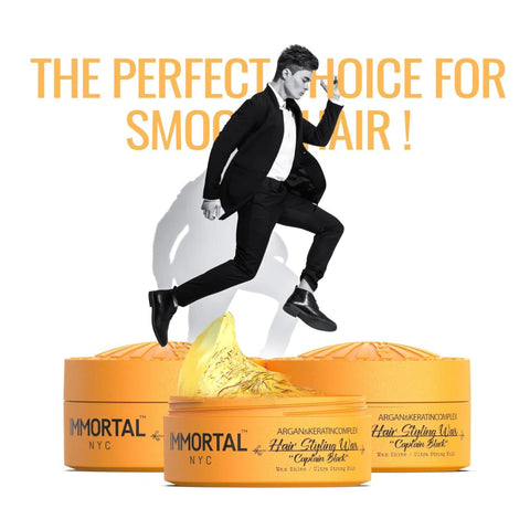 Immortal NYC ''Captain Black'' Hair Styling Wax