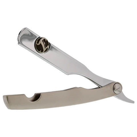 Irving Barber Company Chrome / Nickel Razor