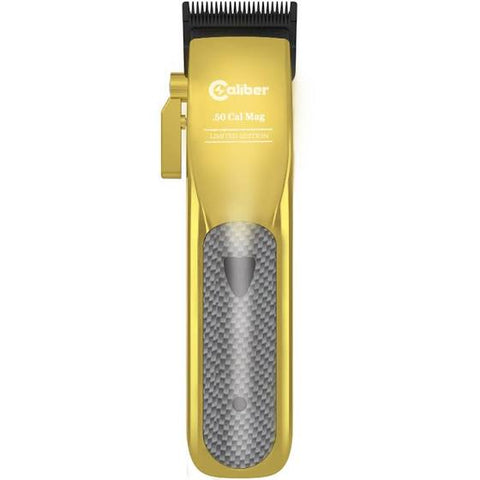 Caliber Limited Edition Gold .50 Cal Mag High Speed Magnetic Motor Cordless Clipper