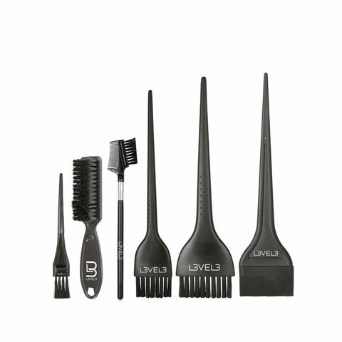 L3VEL3™ 6 Piece Tint Brush Set | Coloring - Dyeing Kit