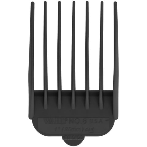 Wahl #8 Nylon Cutting Guide Comb - Black (1") #03150-001
