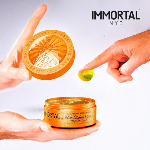 Immortal NYC ''Captain Black'' Hair Styling Wax