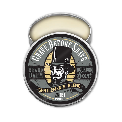 GRAVE BEFORE SHAVE™ Gentlemen's Blend Beard Balm (Bourbon Scent)