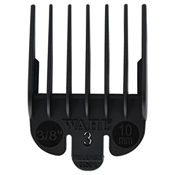 Wahl #3 Nylon Cutting Guide Comb - Black (3/8") #03134-001