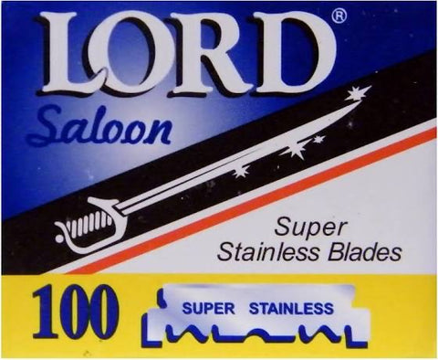Lord Single Edge Razor Blades 100ct
