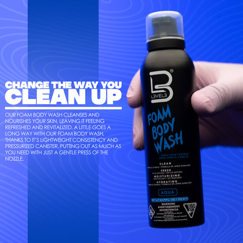 L3VEL3™ Foam Body Wash
