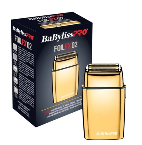 BaBylissPRO® Cordless Gold Double Foil Shaver FOILFX02