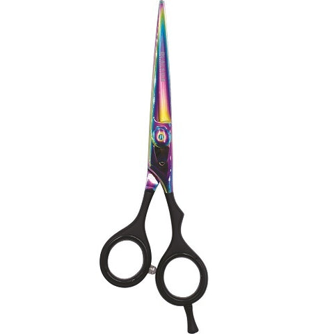 Black Ice Professional Stylish Off Set Grip Holo & Black 6.5" Shear