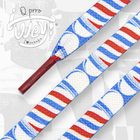 QPrro Wey Barber Shoelaces - Full Caramel