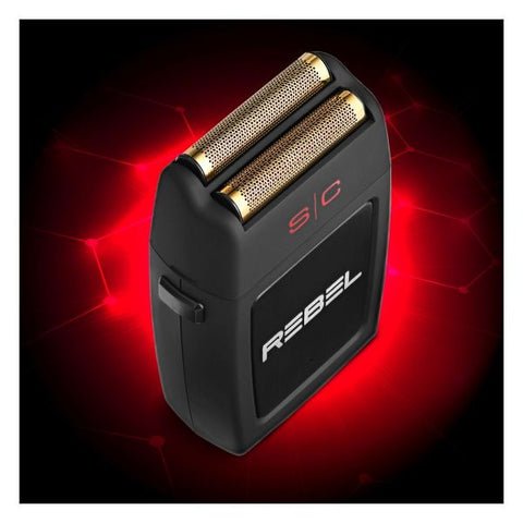 Stylecraft Rebel - Electric Mens Foil Shaver with Super Torque Motor, Gold Titanium Foil Head