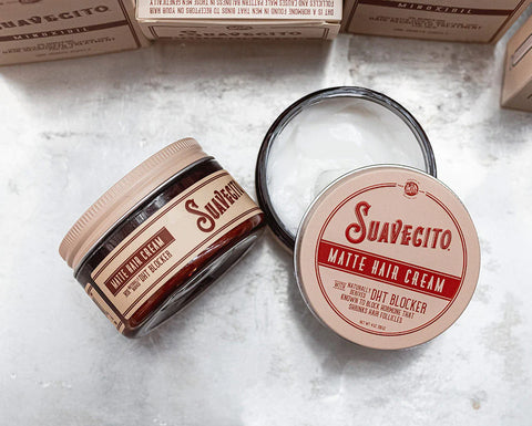 Suavecito Matte Hair Cream with DHT Blocker