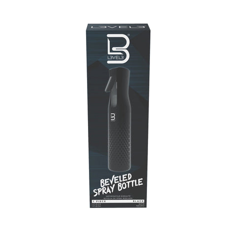 L3VEL3™ Beveled Spray Bottle - Black