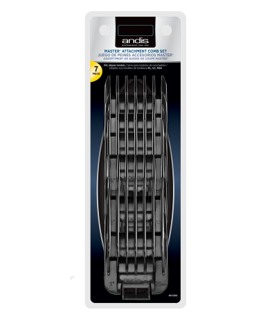 Andis Snap-On Blade Attachment Combs, 7-Comb Set