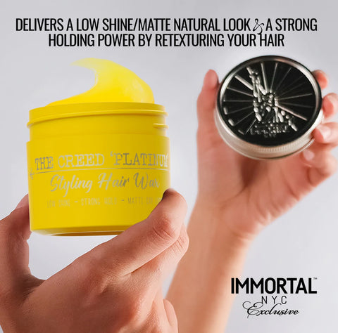 Immortal NYC The Creed 'Platinum' Styling Hair Wax