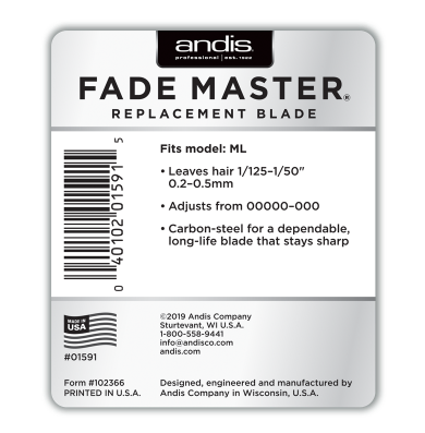 Andis Fade Master® Replacement Blade