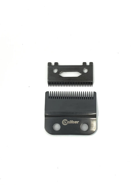 Caliber FMJ Black Ice Dual DLC Deep Tooth Blades