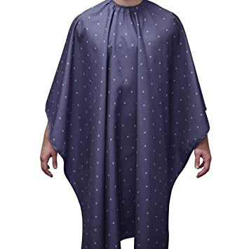 Barber Strong The Barber Cape - Blue / White
