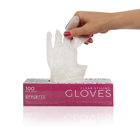 Styletek Deluxe Touch Coloring Gloves - Clear