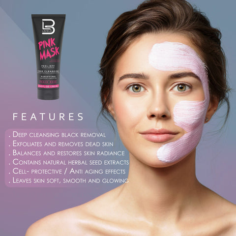L3VEL3™ Pink Facial Mask