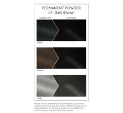 Bigen Permanent Powder Hair Color: Shade 57 Dark Brown