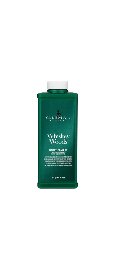 Pinaud Clubman Whiskey Woods Talc Powder