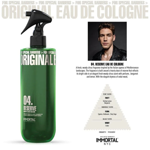 Immortal NYC Reserve 04. Eau De Cologne 500ml