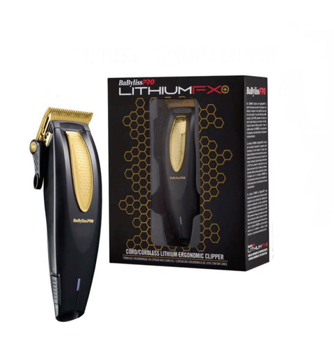BaBylissPRO® LITHIUMFX+ Cord/Cordless Lithium Ergonomic Clipper