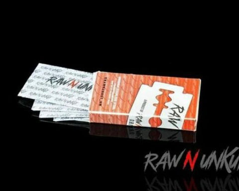 Raw N Unkut Pure Swedish Stainless Steel Razor Blades - 5ct