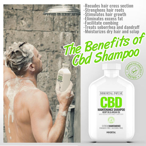 Immortal Infuse CBD Maintenance Shampoo