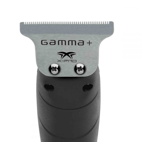 Gamma+ Classic X-Pro Stainless Steel Fixed Blade With "The One" Black Diamond Cutting Trimmer Blade Set