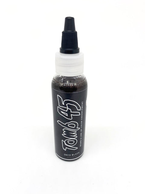 Tomb45™️ No Drip Beard & Line up Color Enhancement – ONYX (Jet Black)