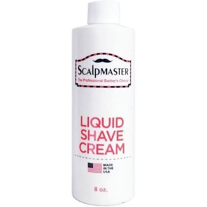 Scalpmaster Liquid Shave Cream 8oz