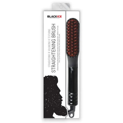 Black Ice Professional Electric Hair & Beard Straightening Brush