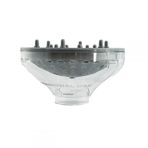 Gamma+ Compact Hair Dryer Diffuser - Transparent