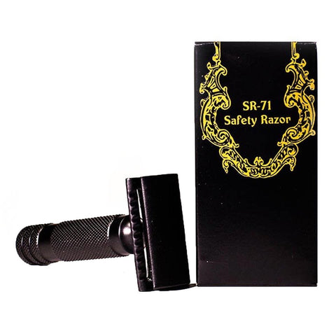 The Holy Black SR-71 Guard Bar Safety Razor