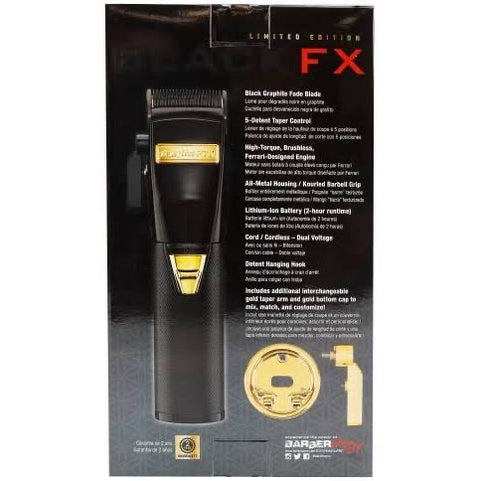 BaBylissPRO BLACKFX Clipper