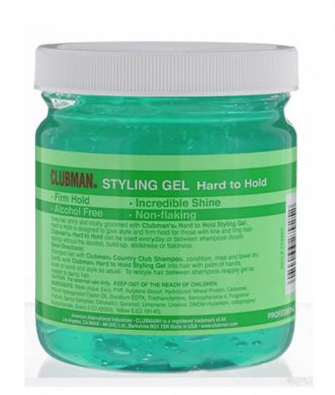Clubman Pinaud Hard To Hold Styling Gel 16oz