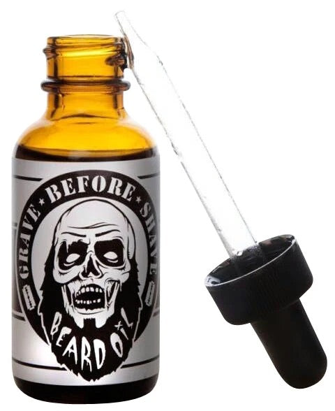GRAVE BEFORE SHAVE™ O.G. Beard Oil (Citrus / Rosemary Scent)